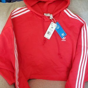 Adidas crop hoodie